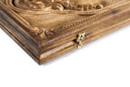 Ornamental Bas-Relief Backgammon Classic Two-Sided - HrachyaOhanyan Co