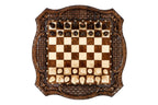 Chess Table with Bronze Details, 60 cm – photo 10