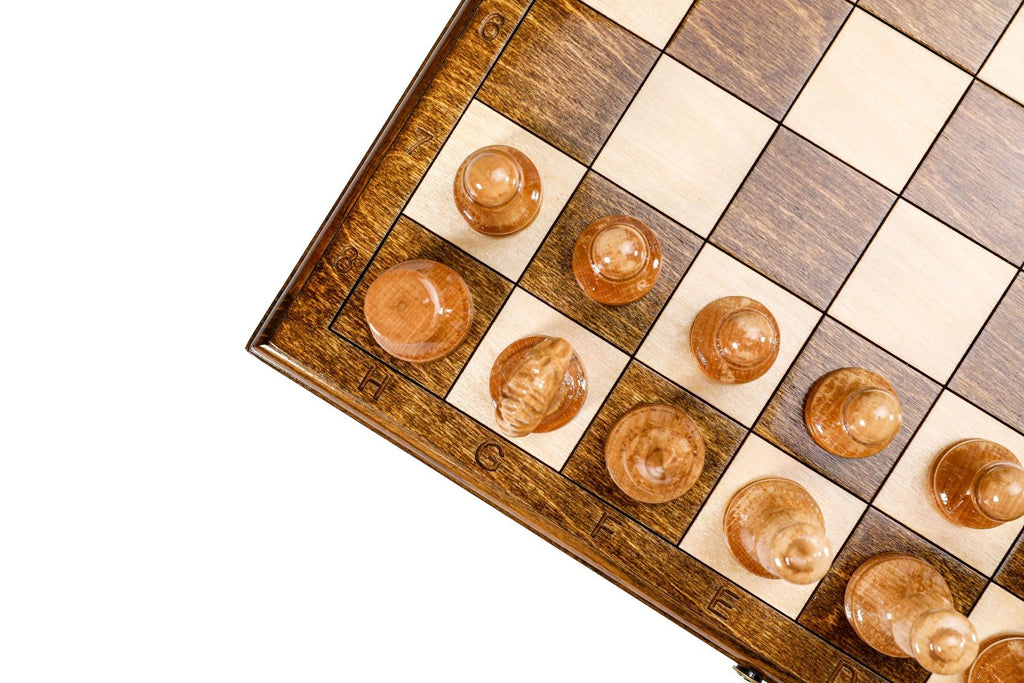 Classic Chess Set, Expanded Playing Field, 40 cm – photo 10