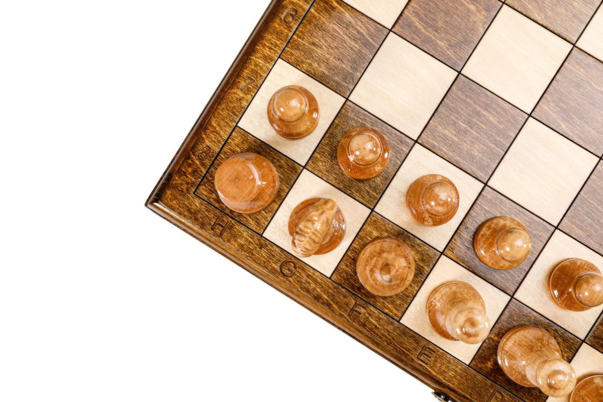 Klassisches Schachspiel, erweitertes Spielfeld, 40 cm – Modell 16049 – Foto 10