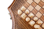 Star-Shaped Wooden Chess Set, 30 cm – photo 10