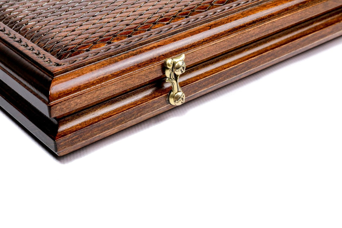 Klassisches Backgammon-Set mit Adler, 60 cm – Modell 11212 – Foto 9
