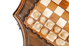 Star-Shaped Wooden Chess Set, 60 cm – photo 10