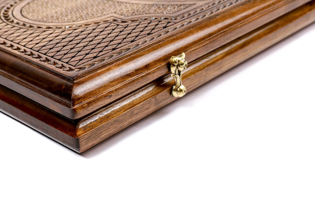 Pomegranate Tree-Epoxy Backgammon Classic - HrachyaOhanyan Co