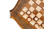 Chess Set with Contour Outline, 30 cm – photo 10