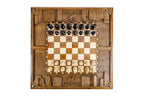 Carved Wooden Box-Style Chess Set, 60 cm – photo 10