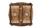 Chess-backgammon Ararat with braid patterns with copyrighted contour outline - HrachyaOhanyan Co