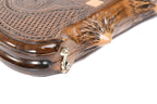 Ornamental Motif Backgammon with Copyrighted Mount Ararat Outline - HrachyaOhanyan Co