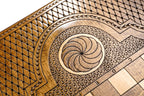 Snowflake Ornament Backgammon Set, Arch-Style Outline, 60 cm – photo 10
