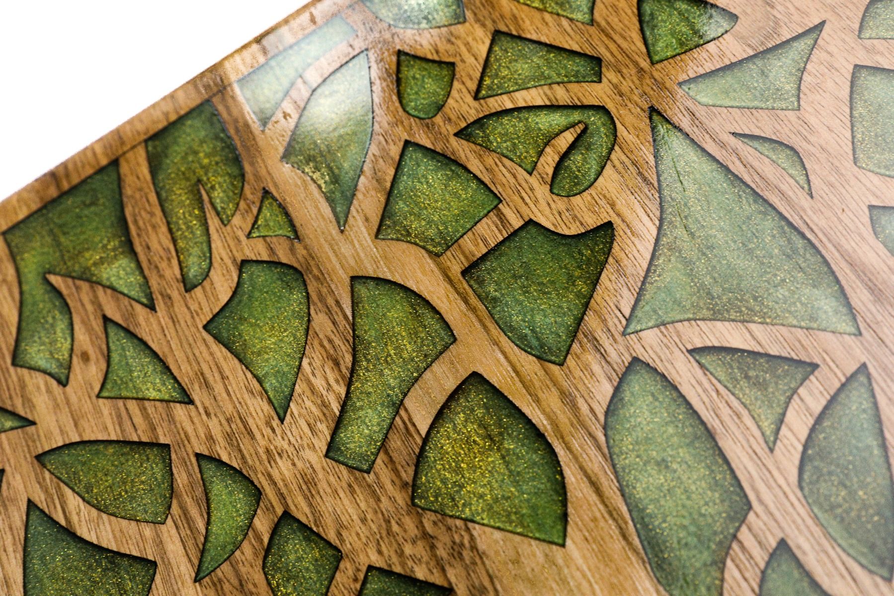 Epoxy Trees Backgammon Two-Sided Classic - HrachyaOhanyan Co