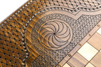 Classic Snowflake Ornament Backgammon Set, 60 cm – photo 10