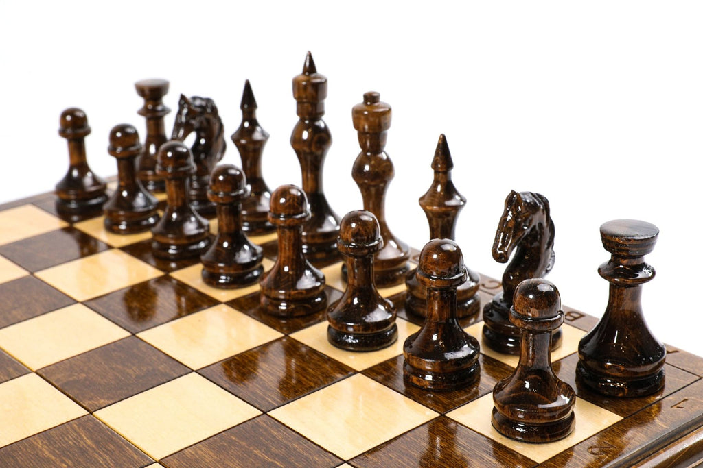 Classic Chess Set, Expanded Playing Field, 40 cm – photo 11