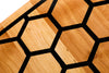 Epoxy Beehive Backgammon Two-Sided Classic - HrachyaOhanyan Co