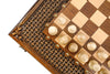 Chess-Backgammon With An Ornamental Braid Pattern Classic - HrachyaOhanyan Co