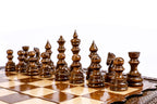 Chess Set with Contour Outline, 40 cm – photo 11