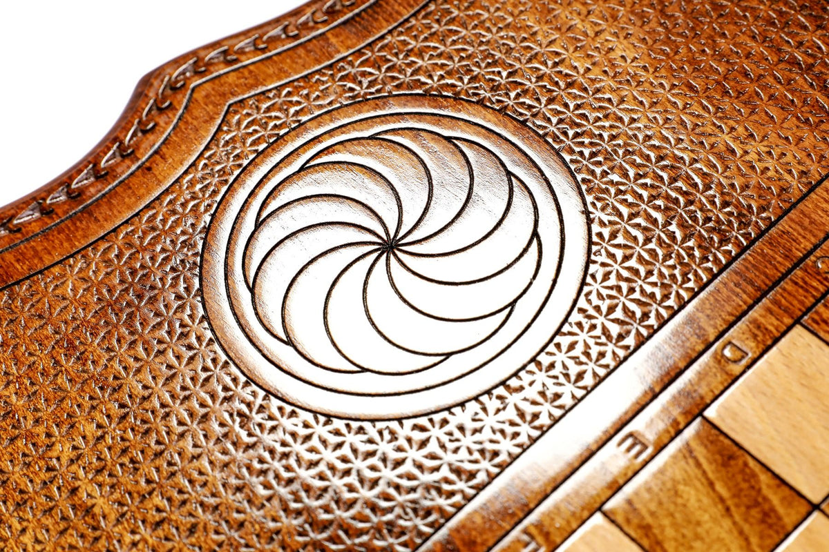Ornamental Backgammon Set, Contour Outline, 60 cm – photo 10