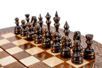 Chess Set with Contour Outline, 30 cm – photo 11