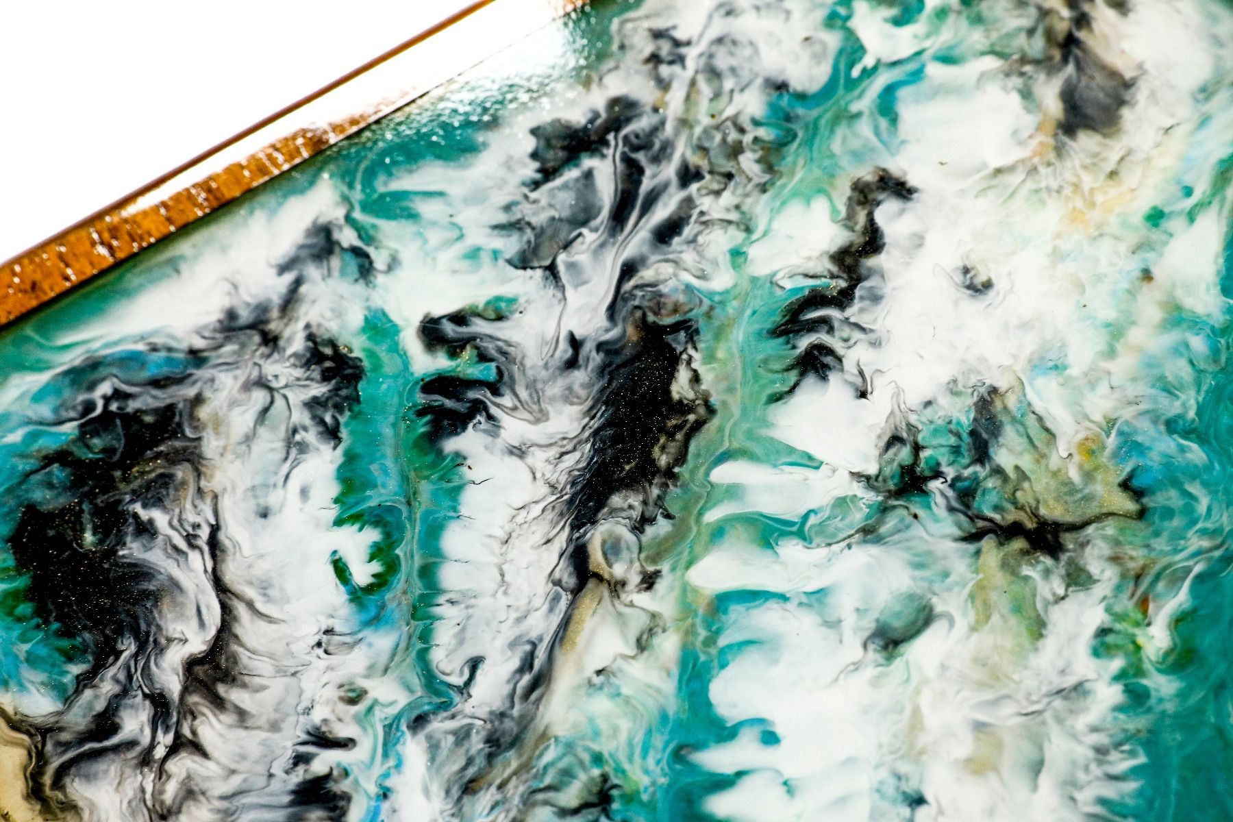 Absrtact-Epoxy Backgammon Two-Sided Classic - HrachyaOhanyan Co