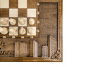 Carved Wooden Box-Style Chess Set, 60 cm – photo 11