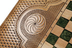 Epoxy Pomegranate Tree Backgammon Set, 60 cm – photo 10