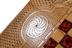 Classic Pomegranate Tree Backgammon Set, 60 cm – photo 10