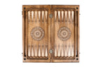 Ornamental Bas-Relief Backgammon Classic Two-Sided - HrachyaOhanyan Co