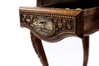 Chess Table with Bronze Details, 60 cm – photo 12