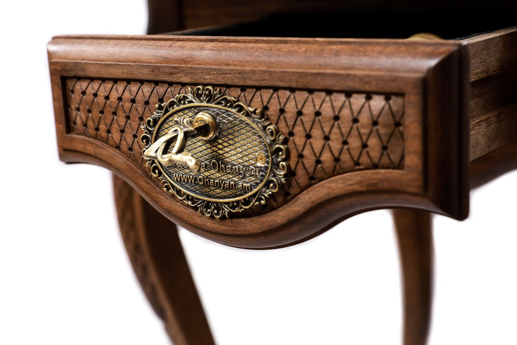 Classic Chess Table with Drawers, 60 cm – photo 12