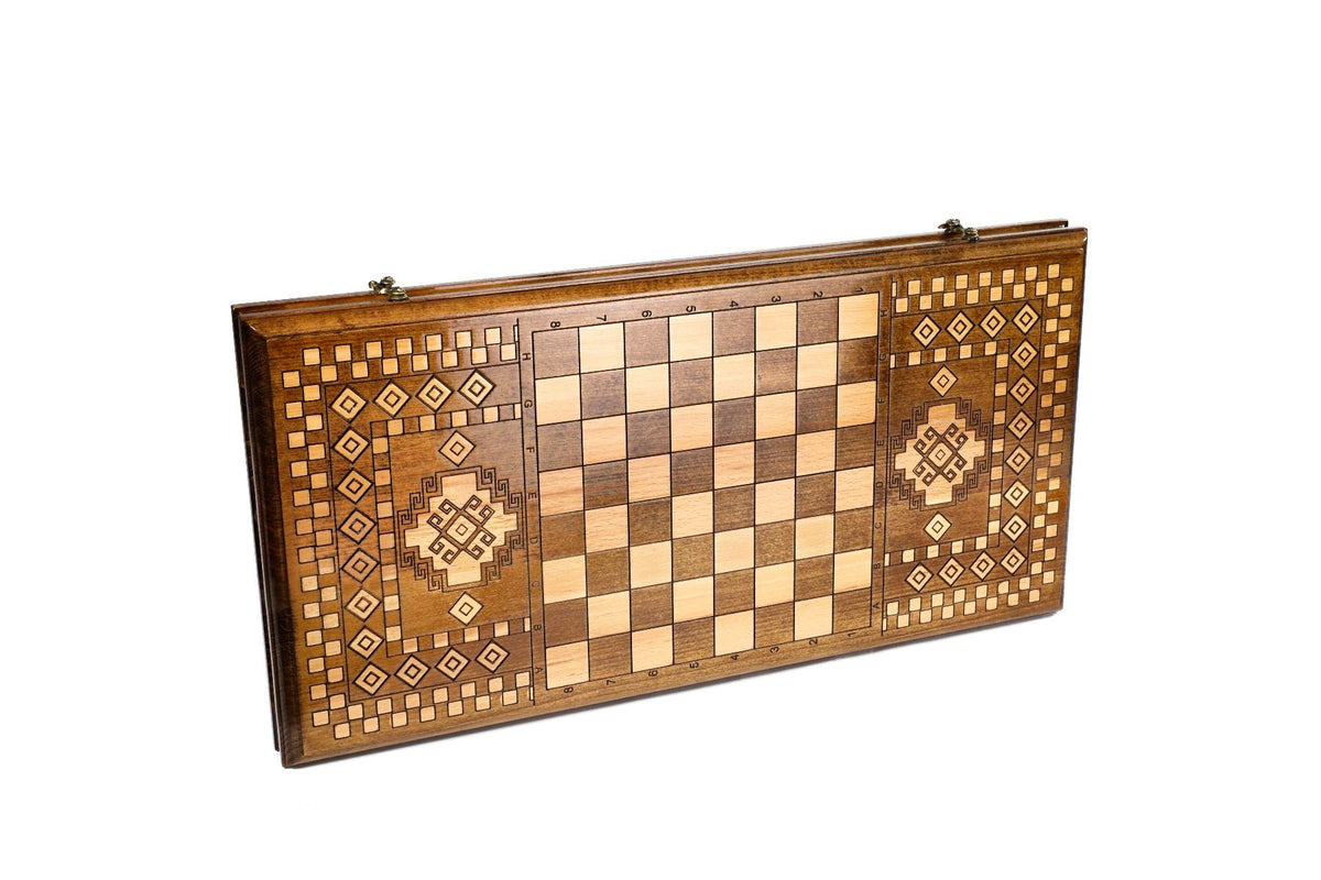 Classic Artsakh Carpet Backgammon Set, 60 cm – photo 4