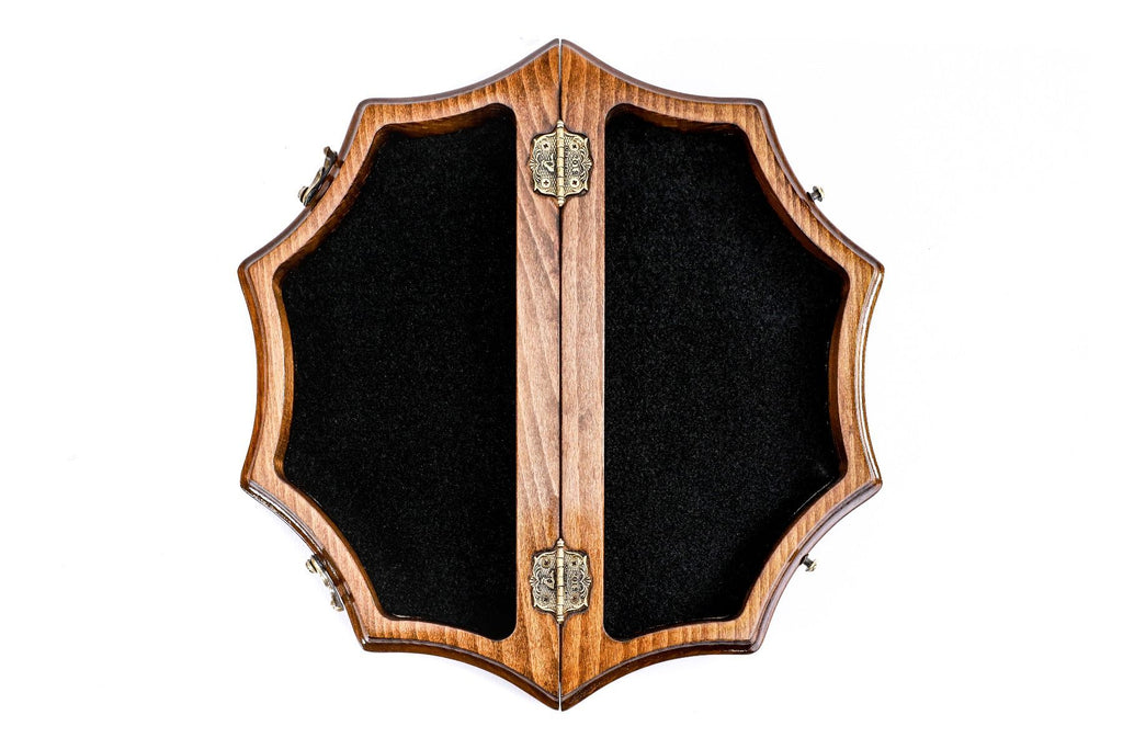 Star-Shaped Wooden Chess Set, 30 cm – photo 12