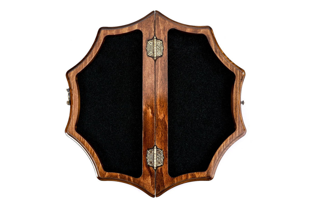 Star-Shaped Wooden Chess Set, 30 cm – photo 12