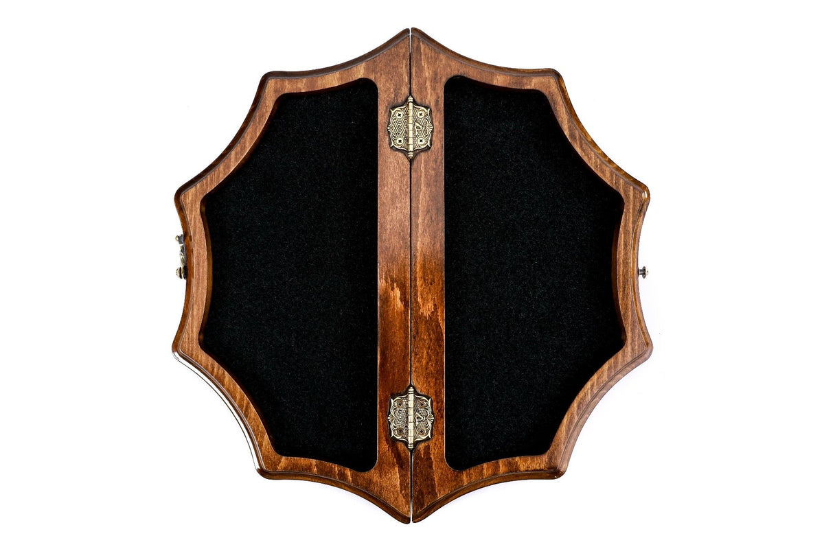 Star-Shaped Wooden Chess Set, 30 cm – photo 12