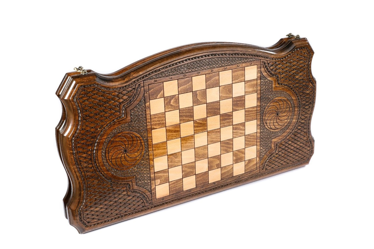 Horse Backgammon Set with Contour Outline, 60 cm – photo 4