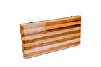 Walnut & Beech Striped Backgammon Set, 60 cm – photo 4
