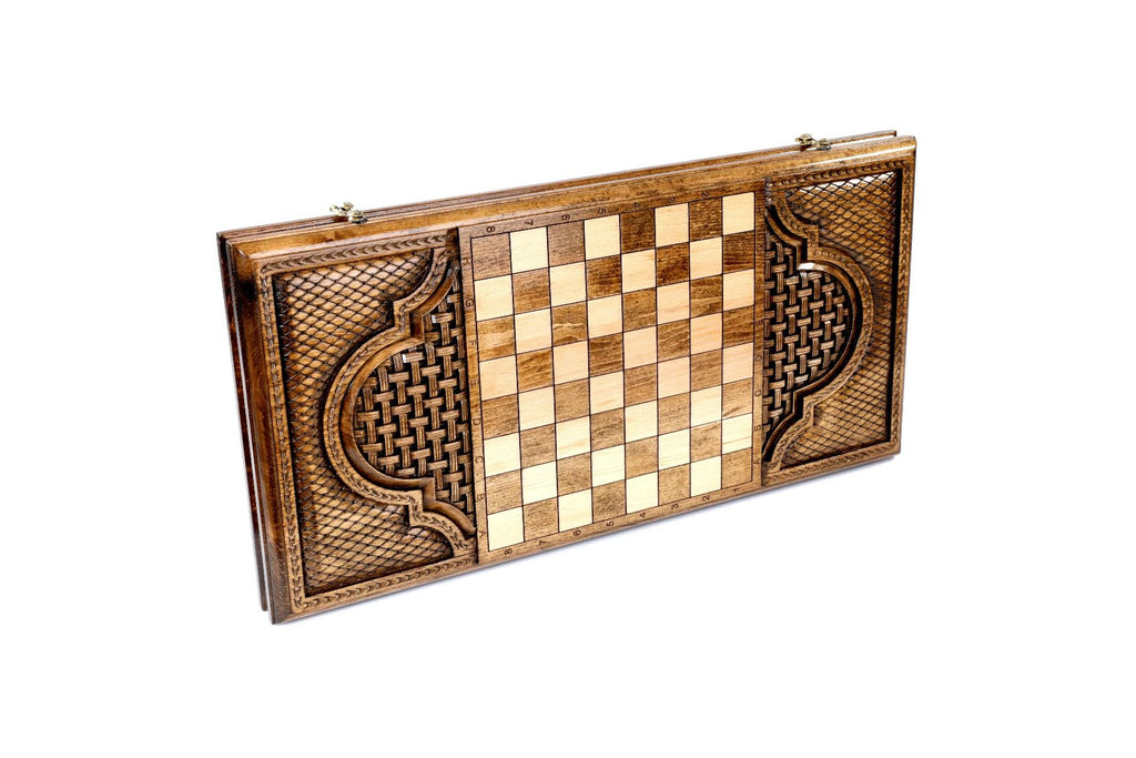 Tiger Backgammon Set with Complex Elements, 60 cm – photo 4