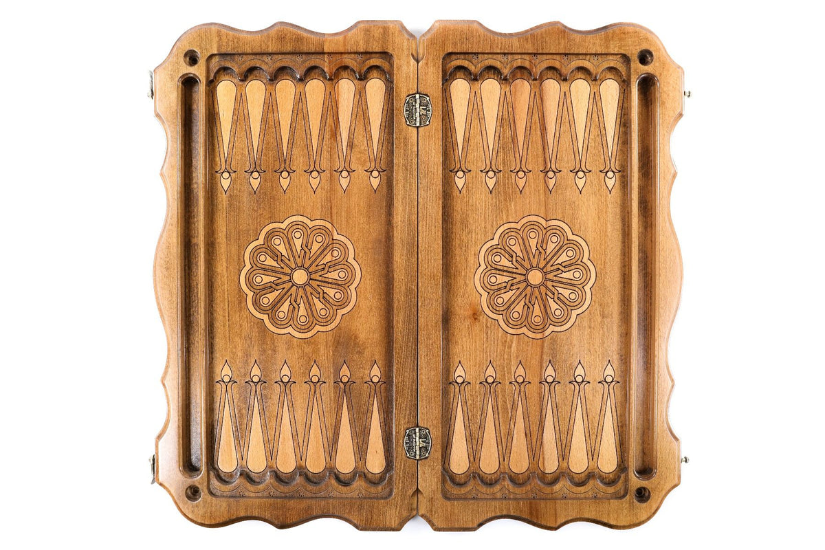 Backgammon-Set „Ewigkeit“, Konturrand, 60 cm – Modell 11753 – Foto 12