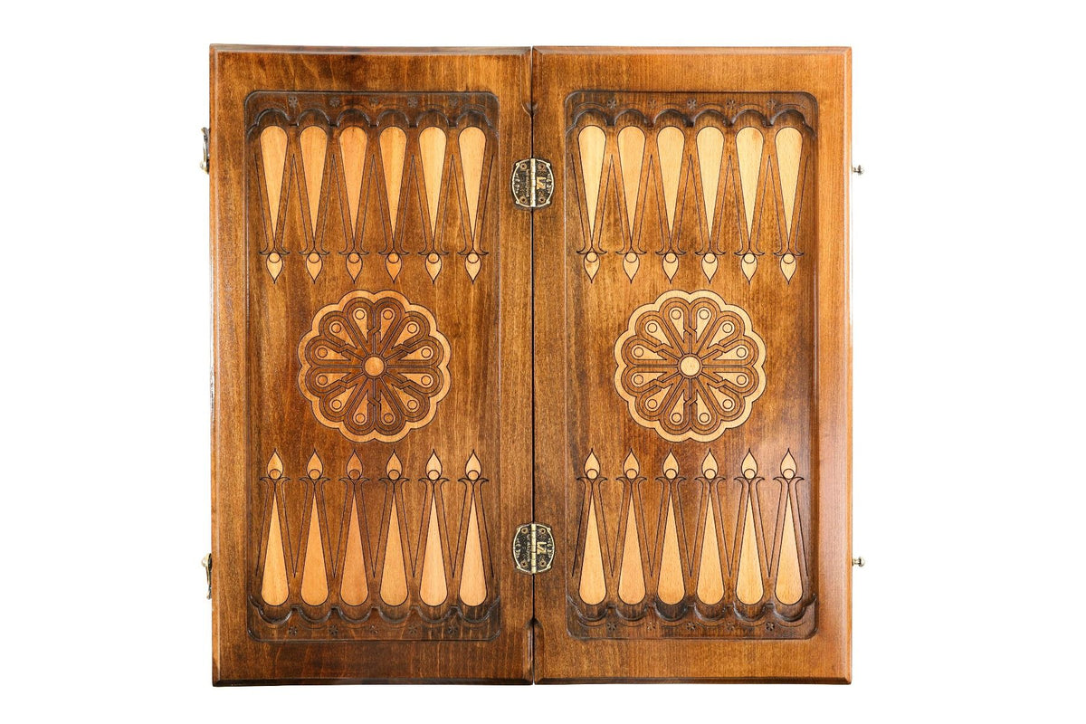 Backgammon-Set mit Ewigkeitszeichen, 50 cm – Foto 12