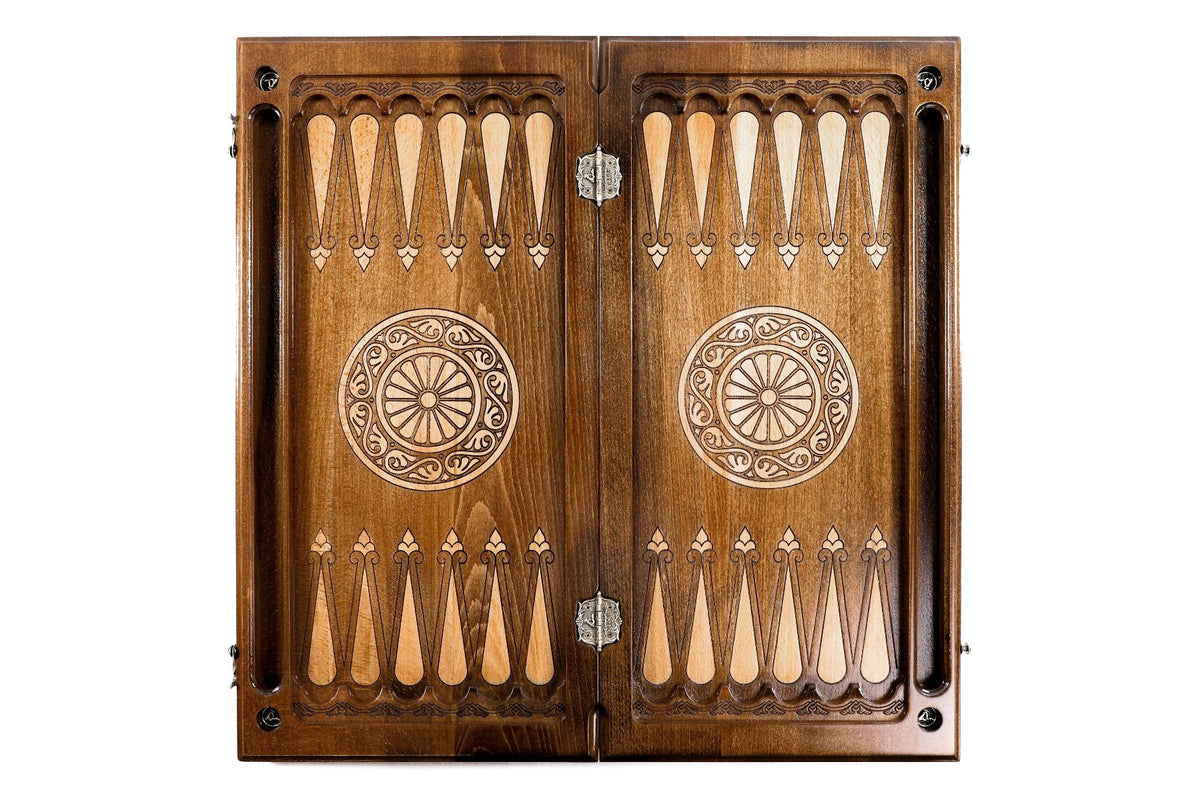 Classic Pomegranate Tree Backgammon Set, 60 cm – photo 11