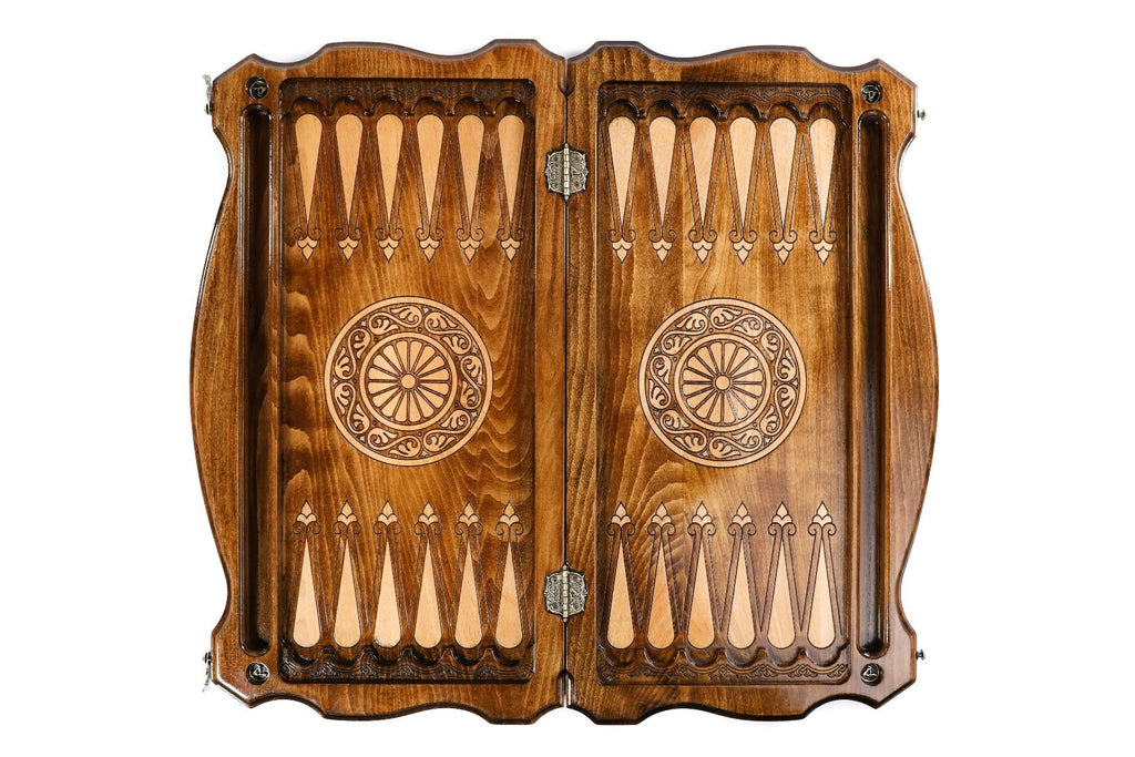 Horse Backgammon Set with Contour Outline, 60 cm – photo 12