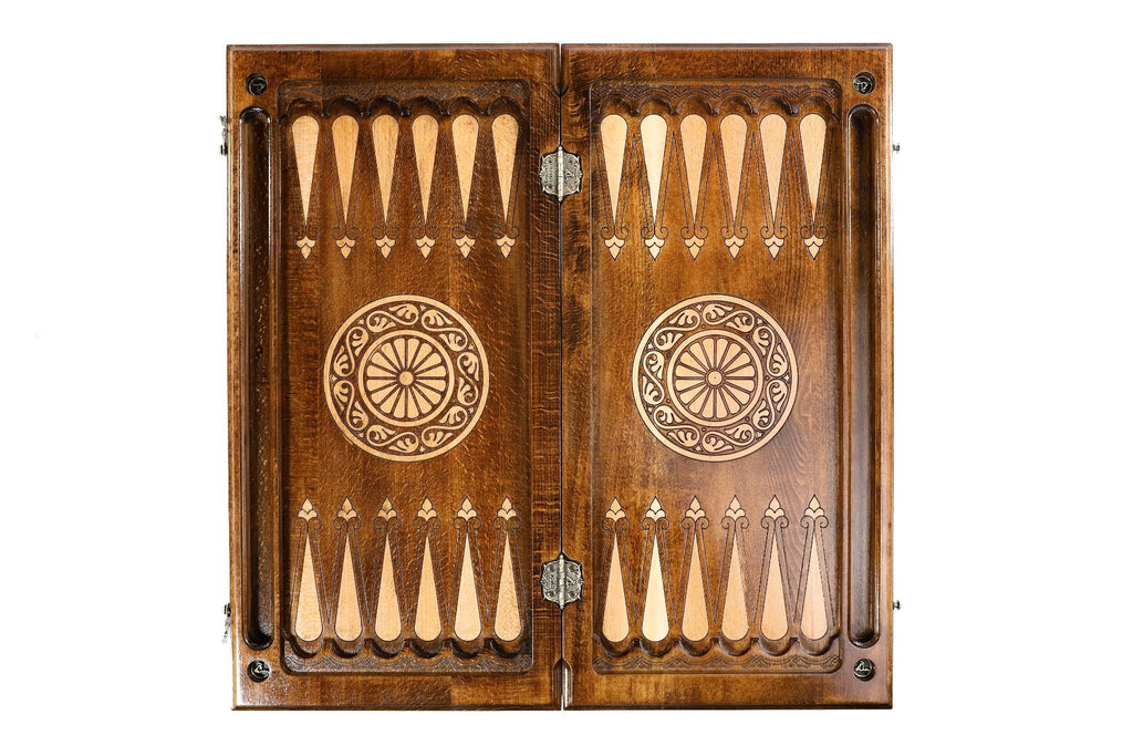 Classic Pomegranate & Grapes Backgammon Set, 60 cm – photo 12