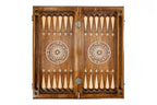 Ornamental Bas-Relief Chess-Backgammon Classic - HrachyaOhanyan Co