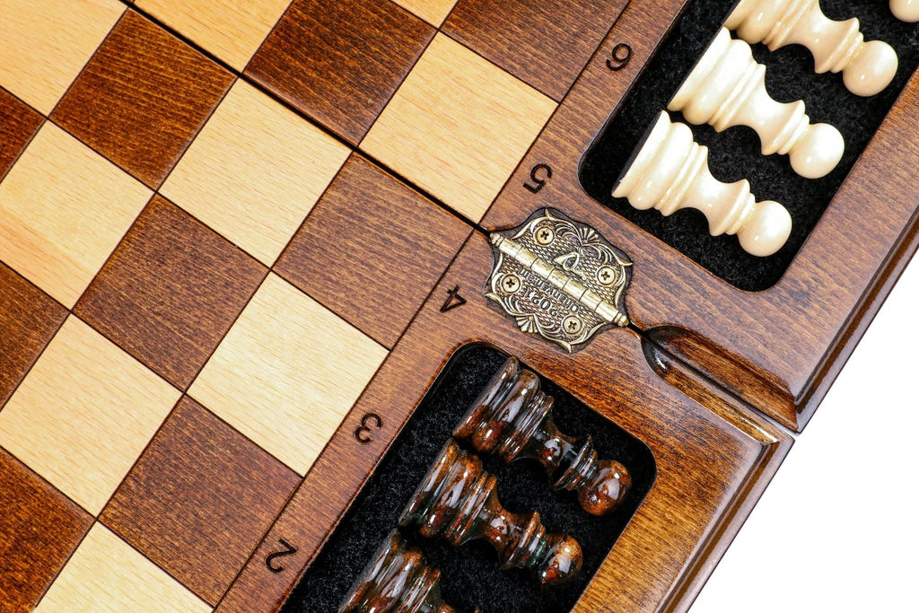Eternity Sign Wooden Chess Set, 60 cm – photo 13