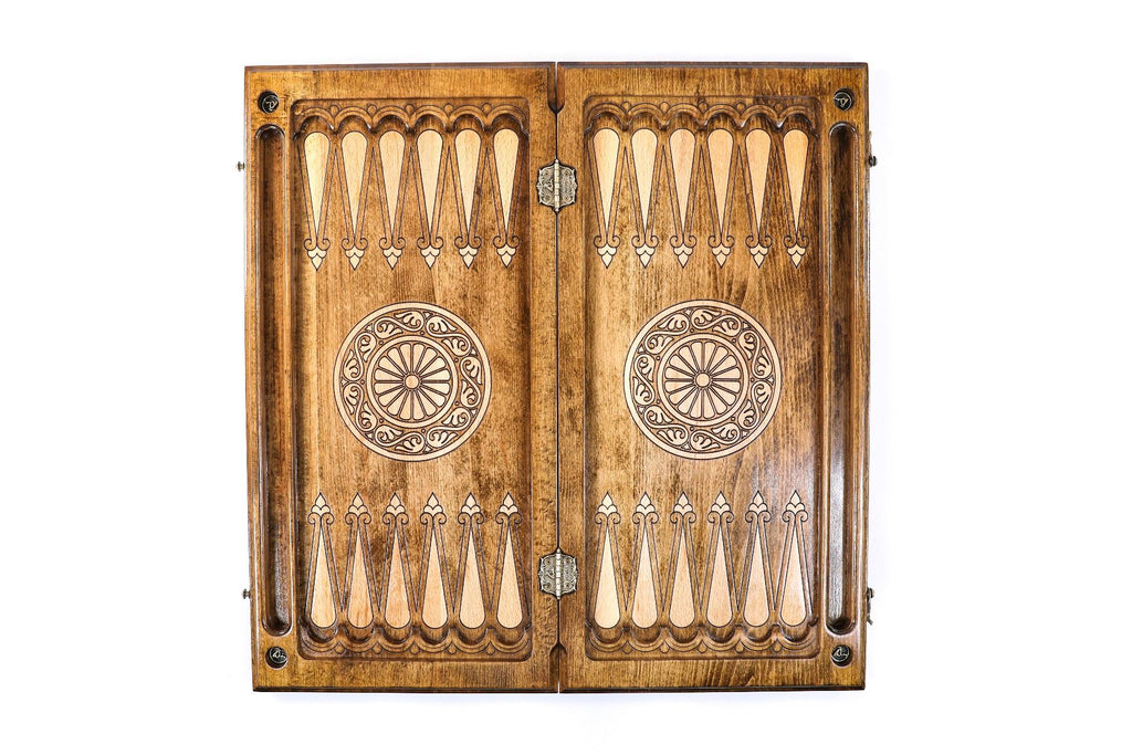 Tiger Backgammon Set with Complex Elements, 60 cm – photo 12