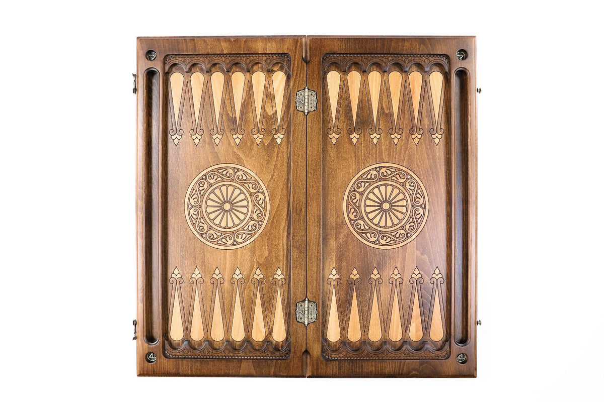 Chess-Backgammon Classic Eternity With Patterns - HrachyaOhanyan Co