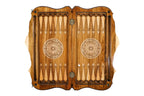 Tatev Backgammon With Copyrighted Mount Ararat Outline. - HrachyaOhanyan Co
