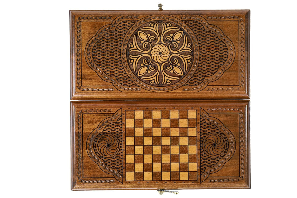 Classic Ornamental Backgammon Set, 30 cm – photo 11