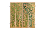 Epoxy Trees Backgammon Two-Sided Classic - HrachyaOhanyan Co
