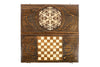 Backgammon With Ornamental Snowflake Motif Classic - HrachyaOhanyan Co