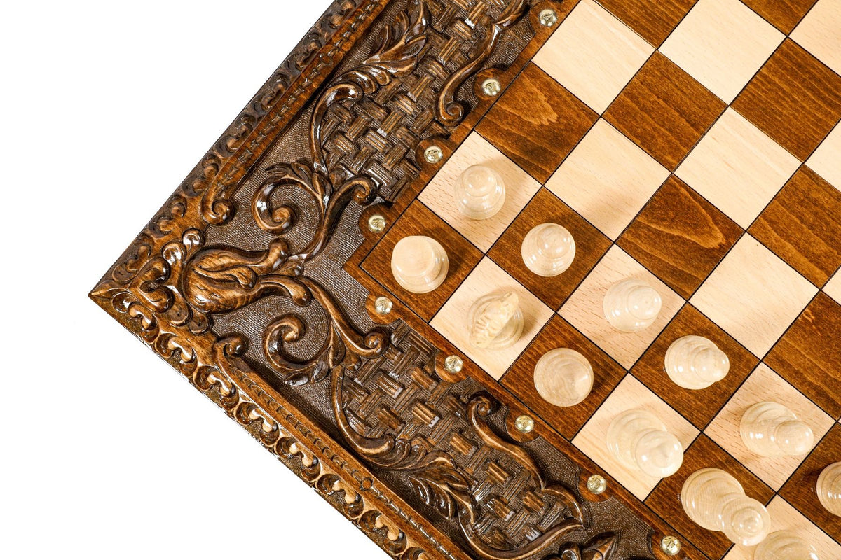 Luxus-Tisch für Schach & Backgammon, 60 cm – Foto 14