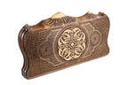 Church of St. Hripsime -Ornamental motif Backgammon with copyrighted Mount Ararat - HrachyaOhanyan Co
